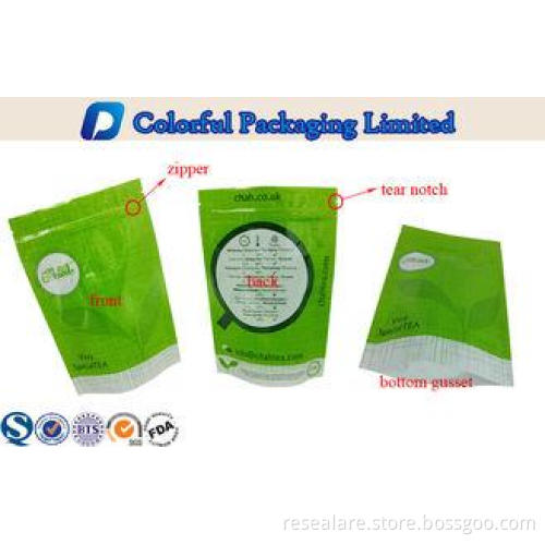 CMYK / Pantone stand up packaging pouches , candy resealabl